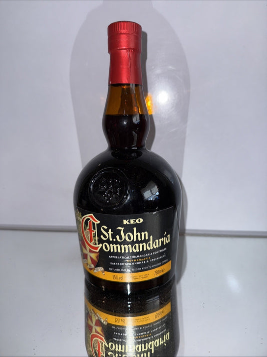 1980s Commandier St John Cypress Sweet Wine Vintage