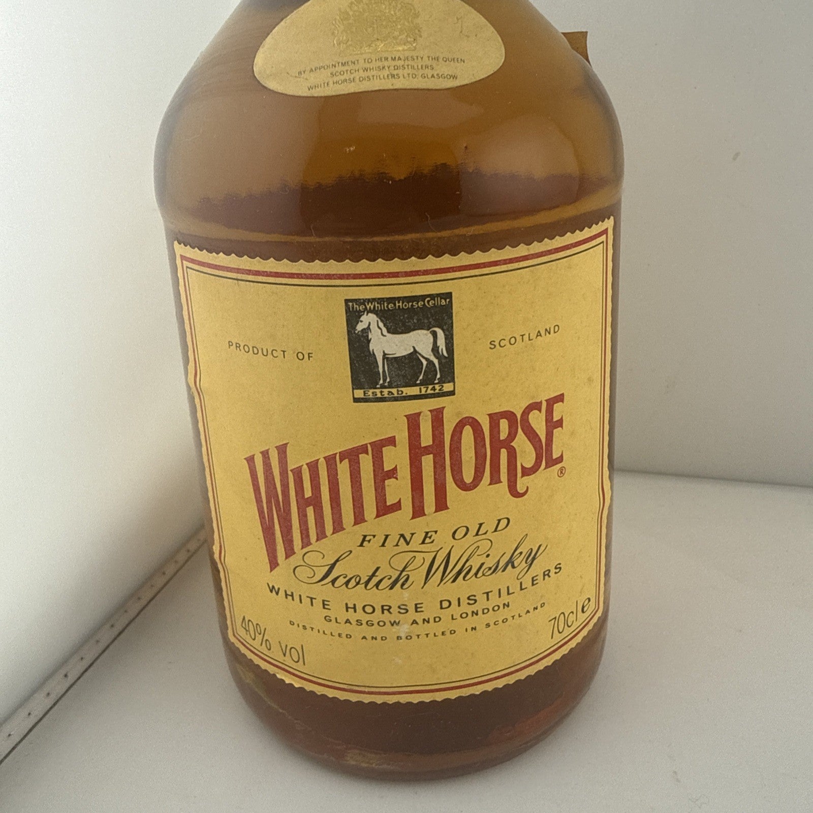 White Horse Fine Old Scotch Whisky 70cl 40% Vintage 1990s