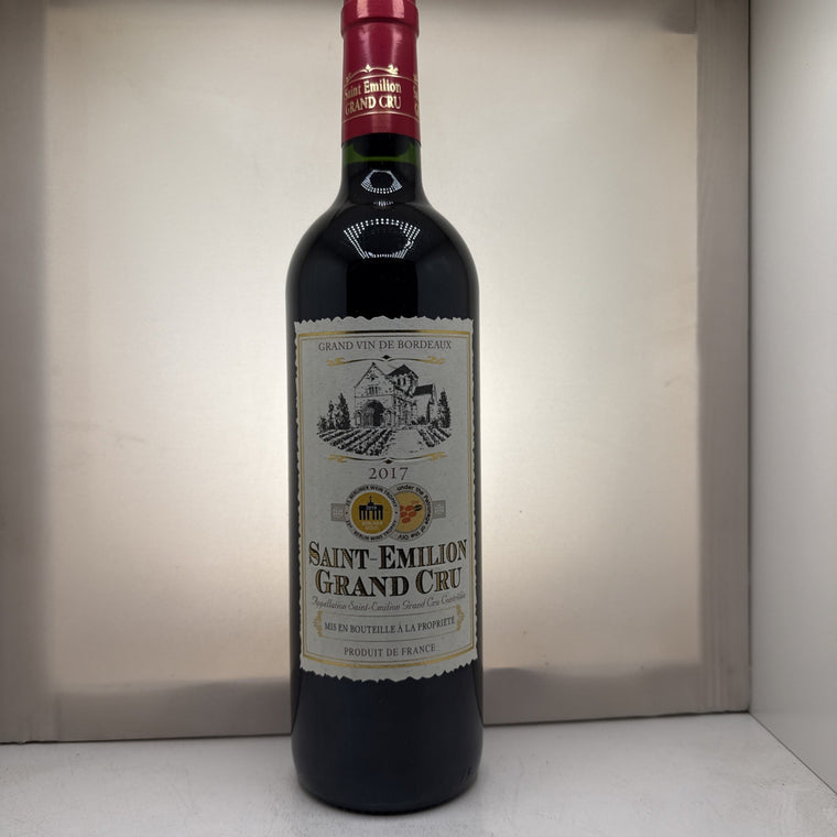 Saint-Emilion Grand Cru 2017 9yo Bordeaux Red Wine Gold Medal France