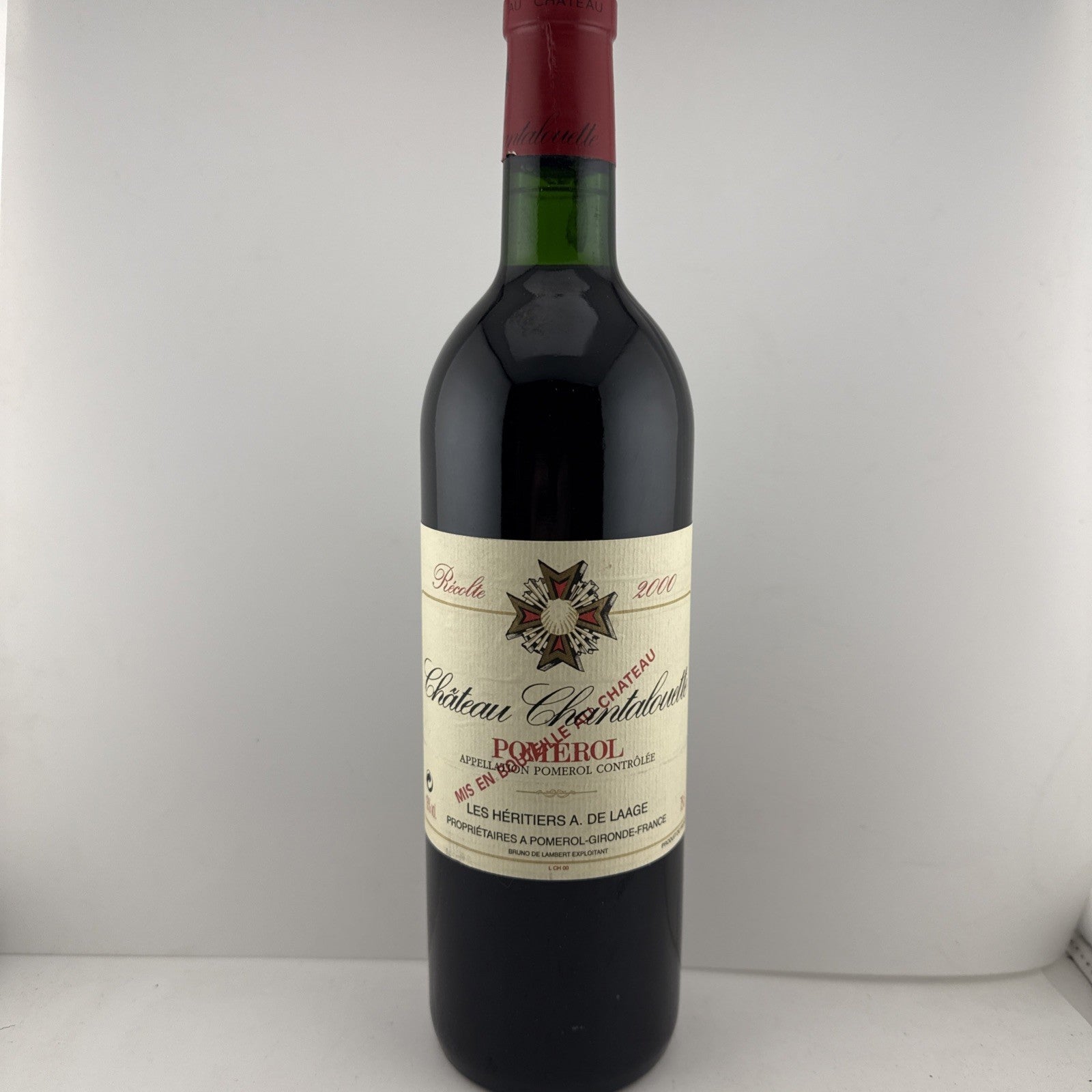 Château Chantalouette Pomerol 2000 – 1x75cl Bordeaux Perfect Condition..