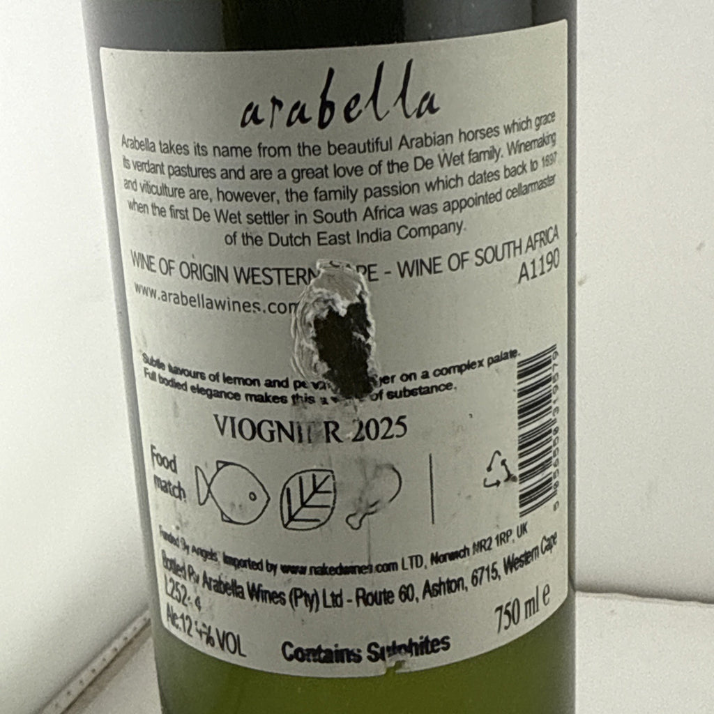 Arabella Viognier 2025 South African White Wine 75cl