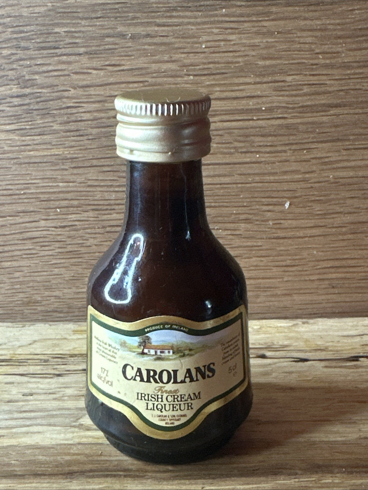 Carolans Irish Cream Liqueur Miniature Full