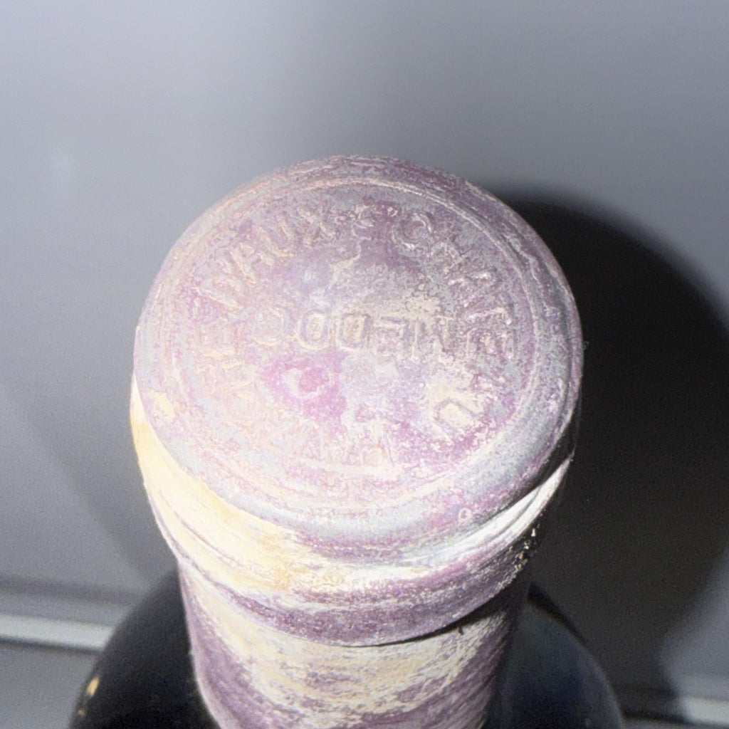 Château Patache d’Aux Medoc 1975 No Label  Cork In Good Order Cellar Stored 40yr