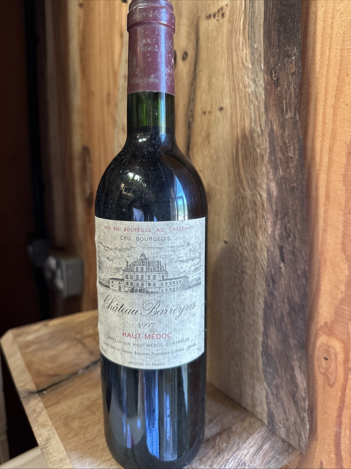 Chateau Barreyres Haut Medoc 1997 cru bourgeois