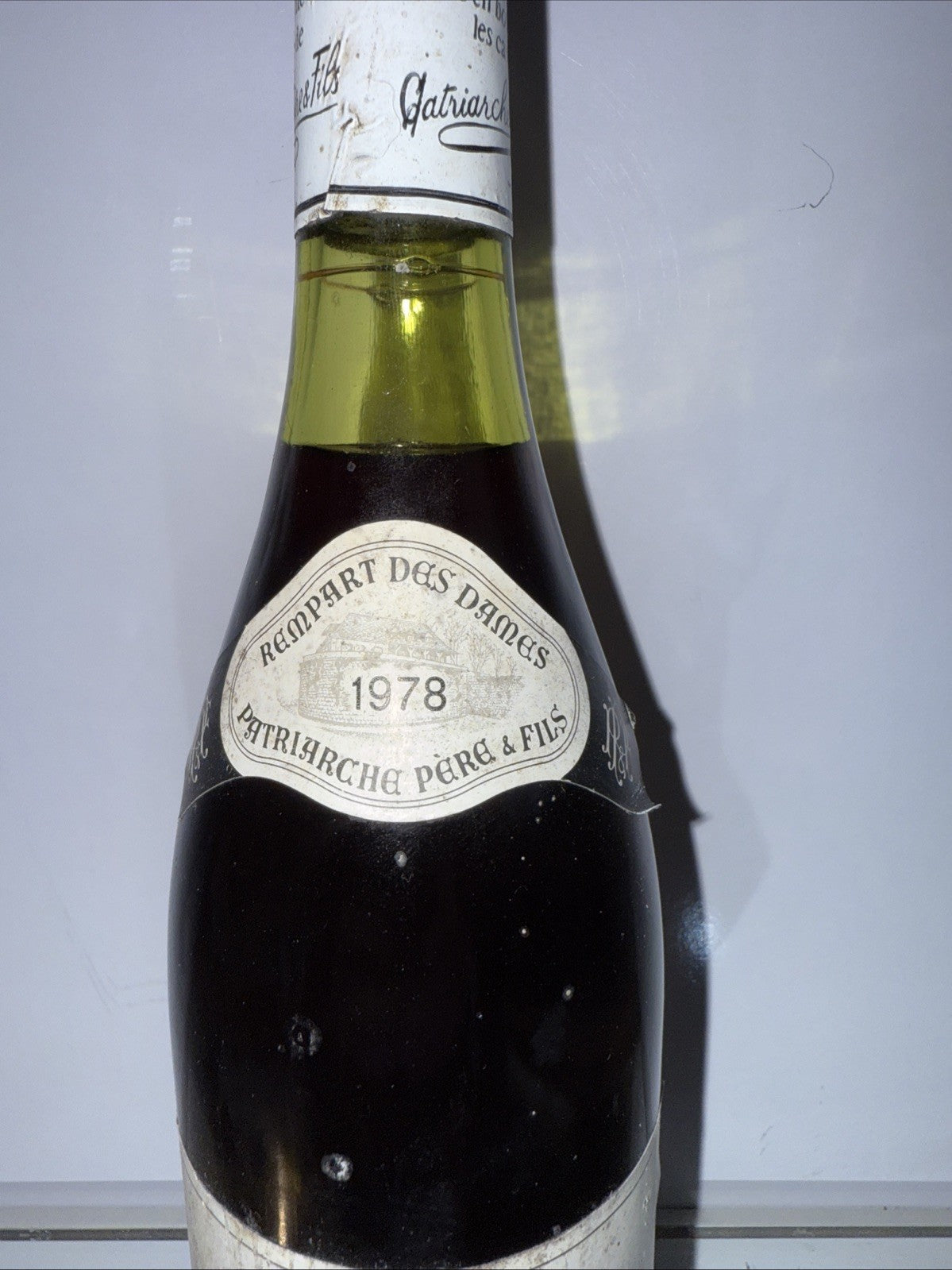 1978 vintage Patriarche Romainard, a red Bordeaux Supérieur