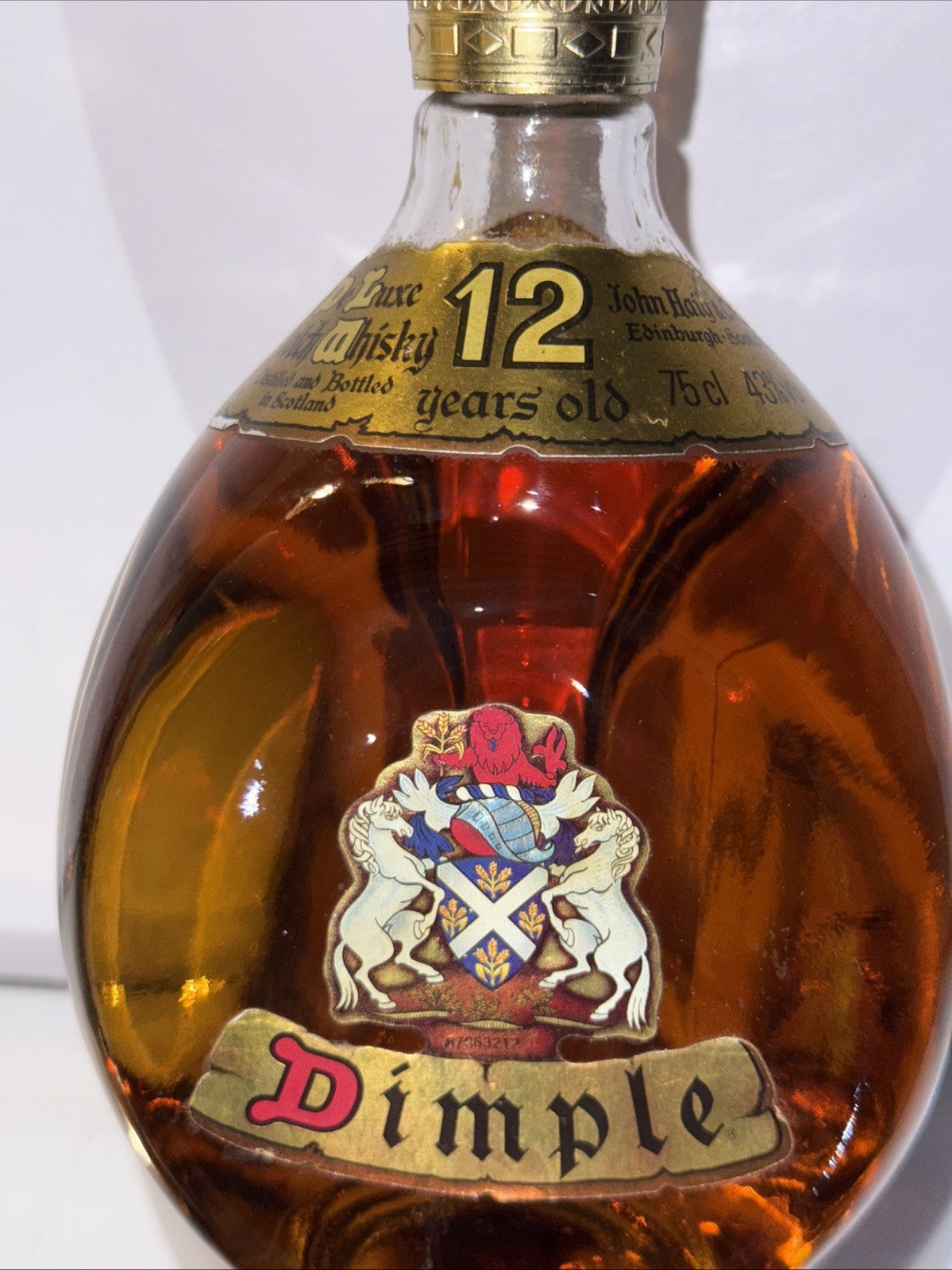 1980s 70cl Bottle Of 12 Year Old Haigs Dimple