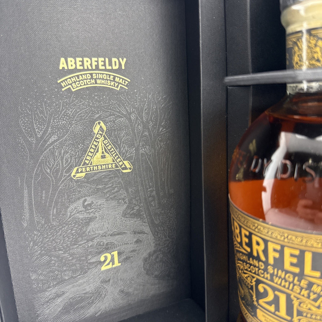 Aberfeldy 21 Year Old Highland Single Malt Scotch Whisky 70cl Boxed