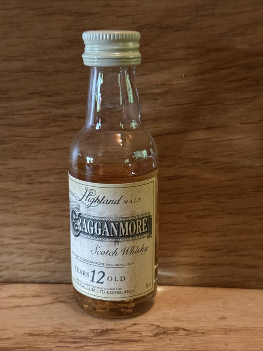 Cragganmore 12 yo Miniature full 1990s