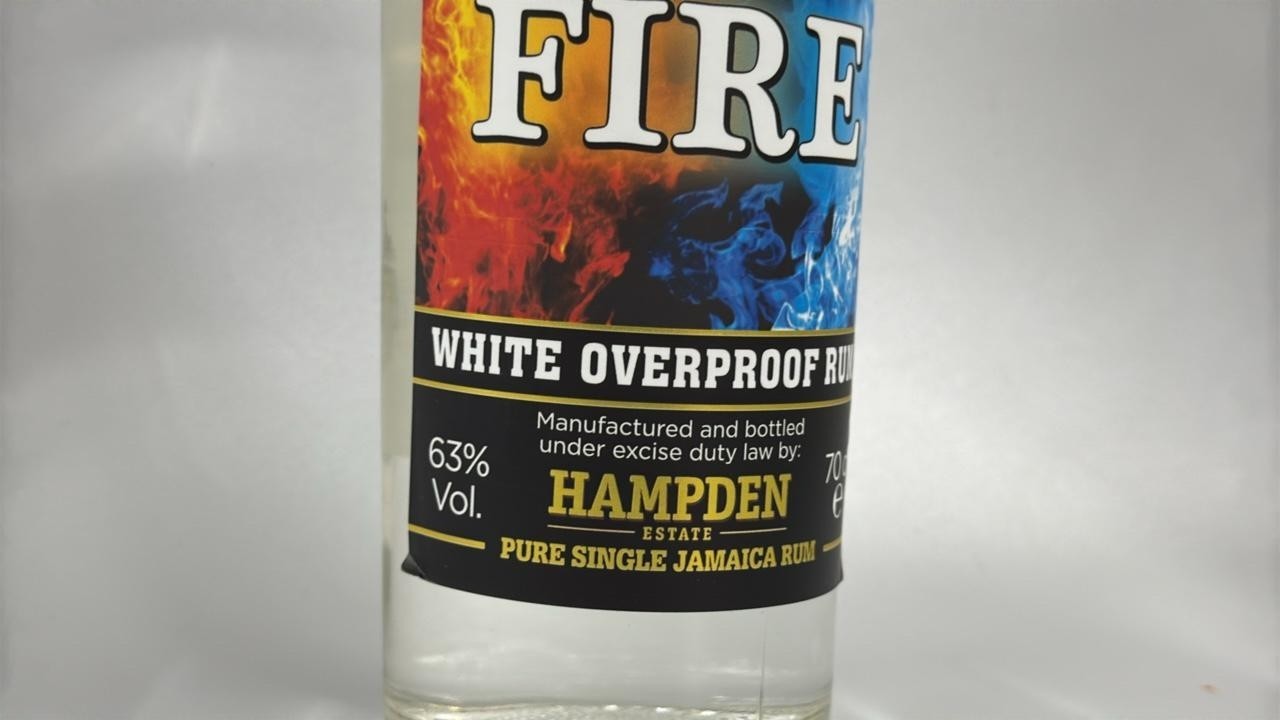 HAMPDEN ESTATE PURE SINGLE JAMAICA RUM FIRE / 70CL / 63%