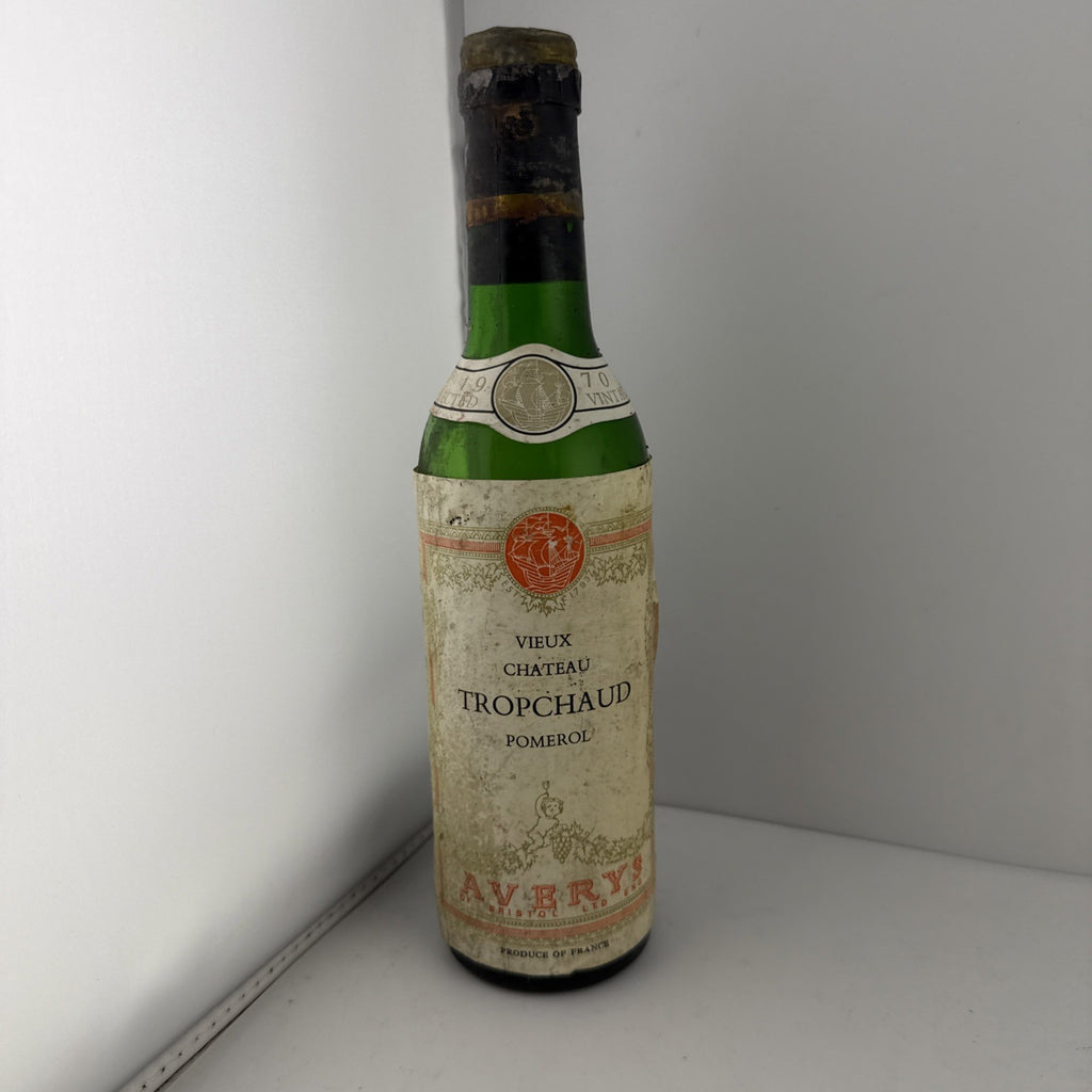 1970 Château Trotchaud Pomerol Avery Bristol Vintage Bordeaux Wine