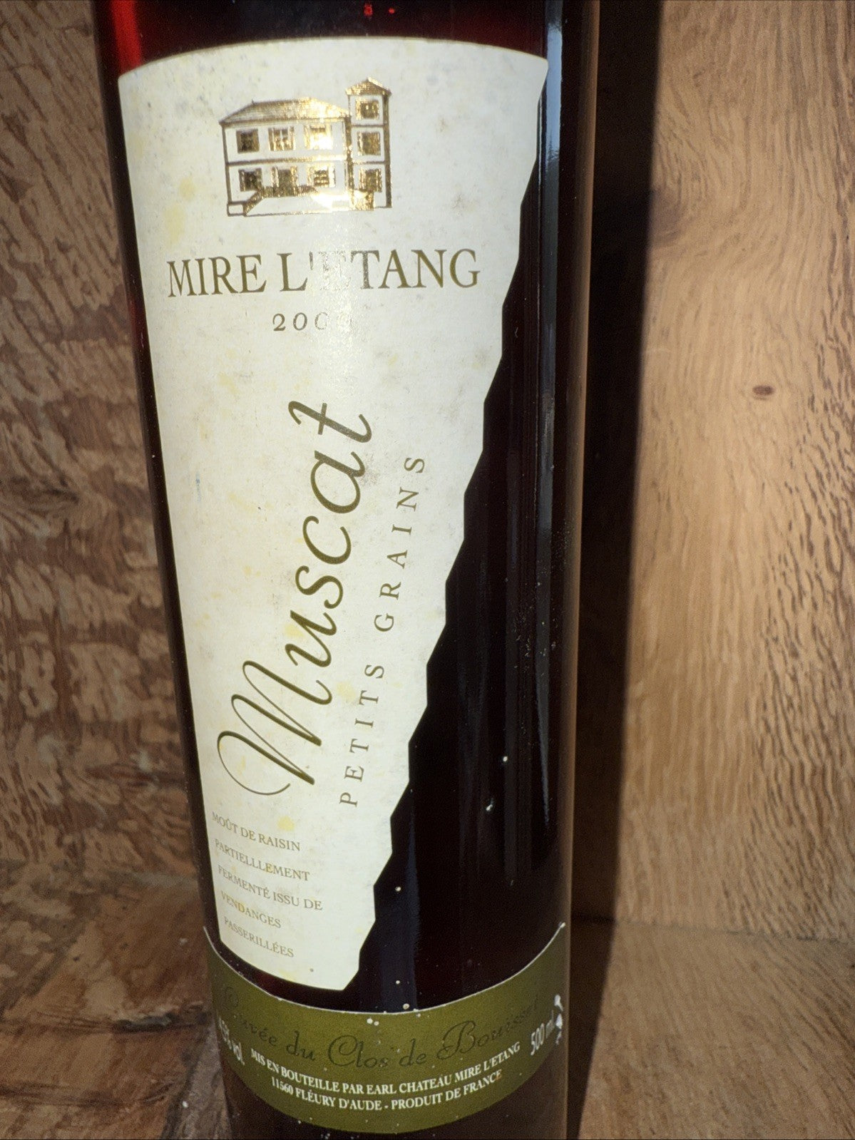 Mire L'etang Muscat 2000 Sweet desert wine  Vintage