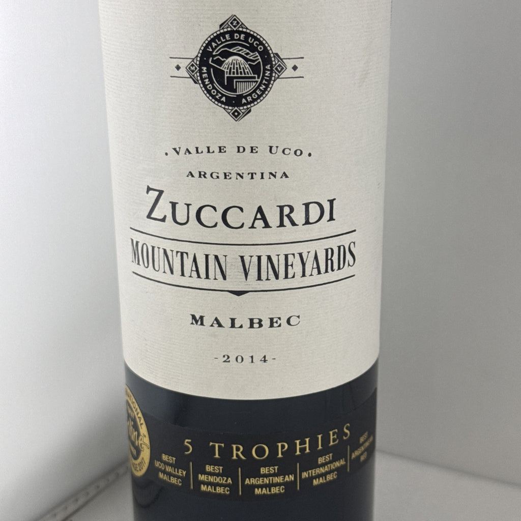 2014 Zuccardi Mountain Vineyards Malbec Argentina 75cl