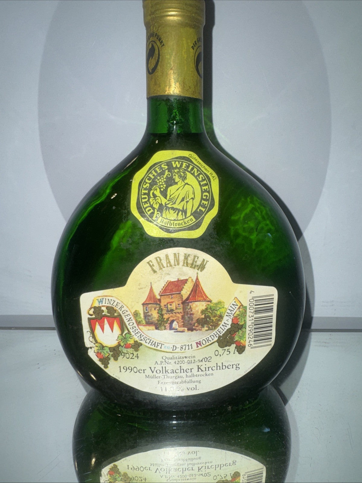 1990er Volkacher Kirchberg - German White Wine