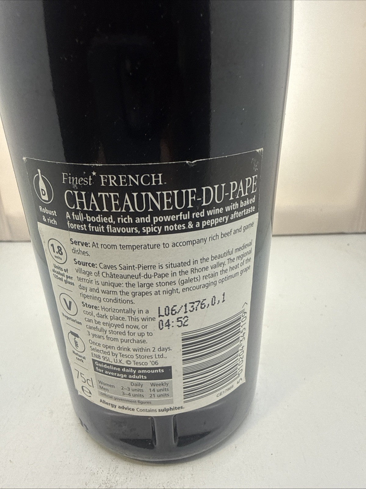 Châteauneuf-du-Pape 2005 — Selected by Tesco
