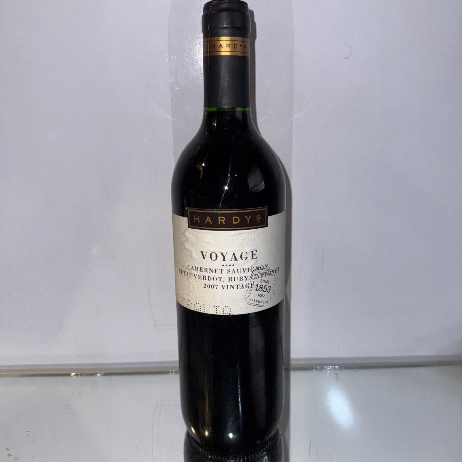 Hardys Voyage 2007 Cab Sauvignon/petit Verdot/cabernet Red Australia