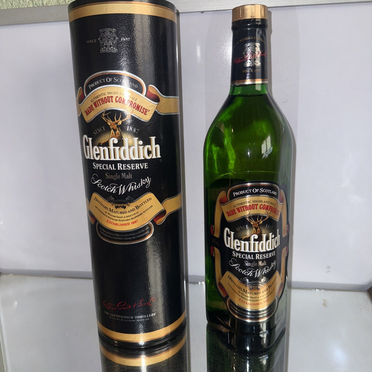 Early 1970s Bottle Glenfiddich Special Old Reserve Single Malt Whisky 1L