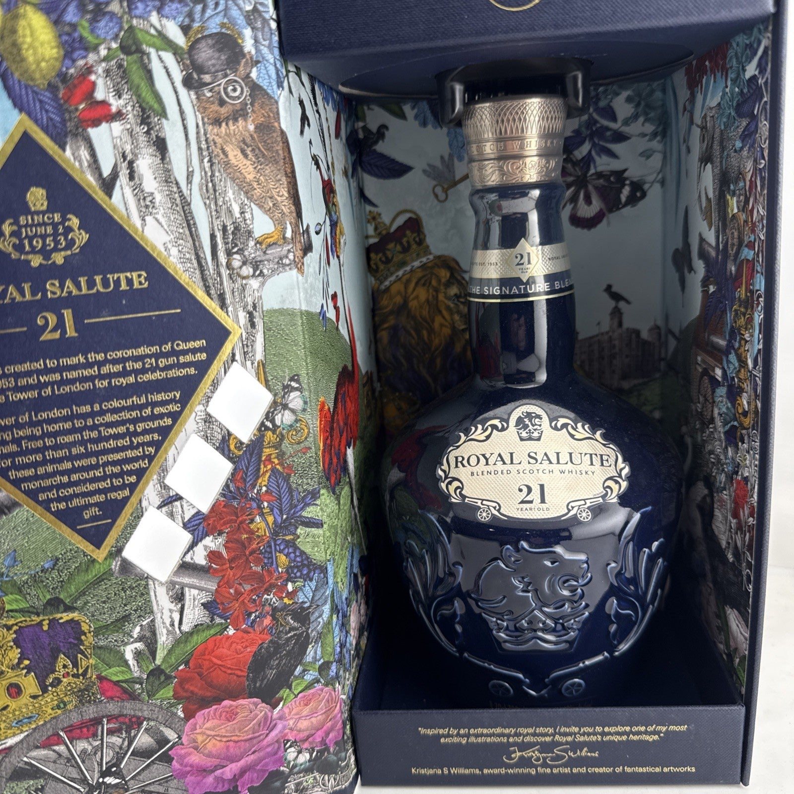 Royal Salute 21 Year Old Signature Blend Scotch Whisky 70cl Boxed