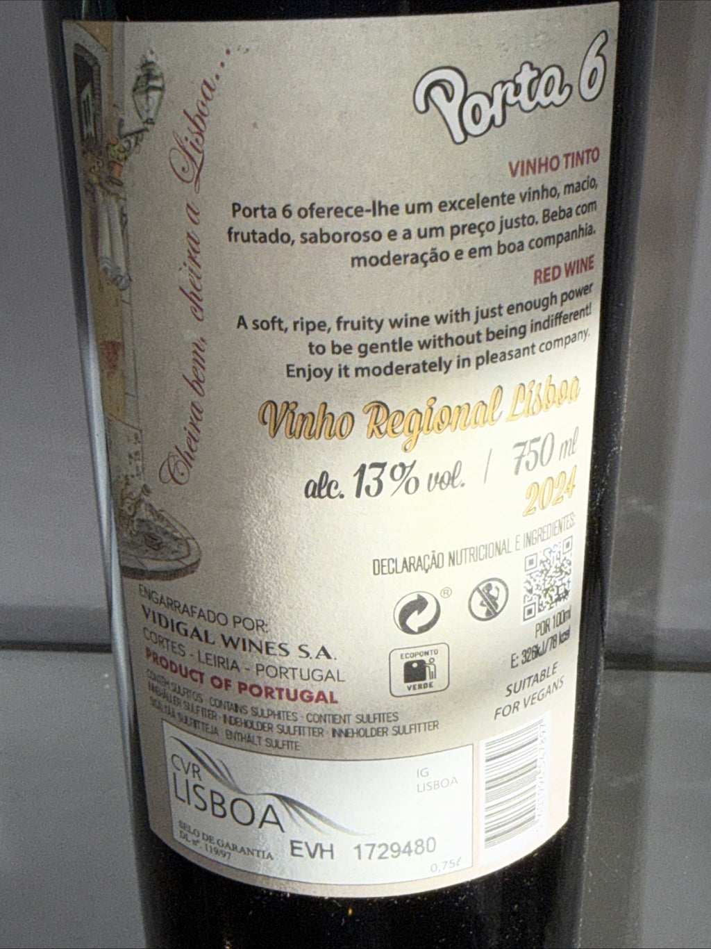 Porta 6 by Vidigal Wines (Portugal). 2024
