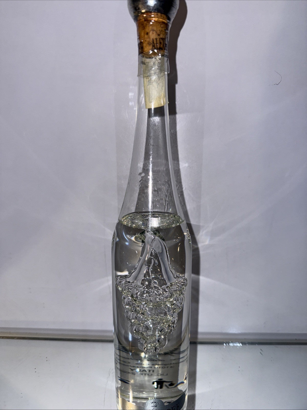Alexander Society Grappa di Barrique Invecchiata (0.35L, 43% ABV) Stunning