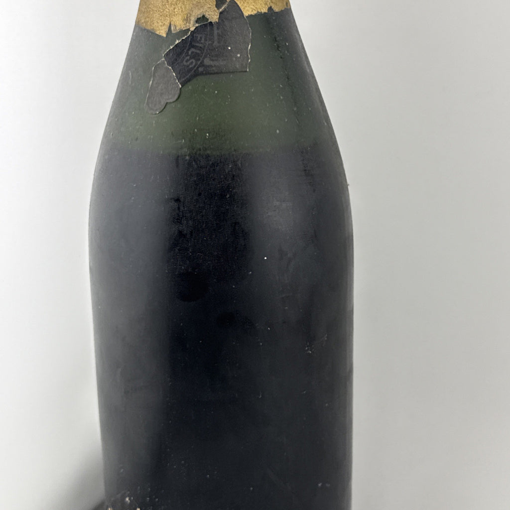 Vintage Champagne Novelty Item Approx 1940s Low Shoulder Fill No Label