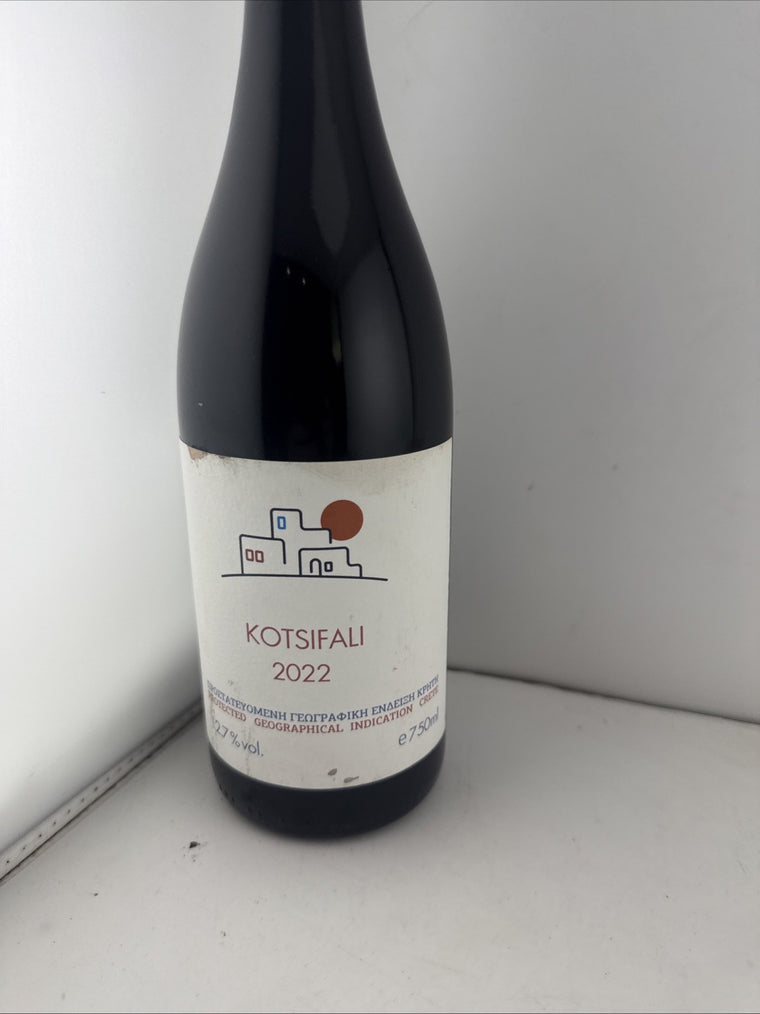 A.S. Daskalakis Kotsifali 2022 PGI Crete Greek Red Wine 750ml Sealed