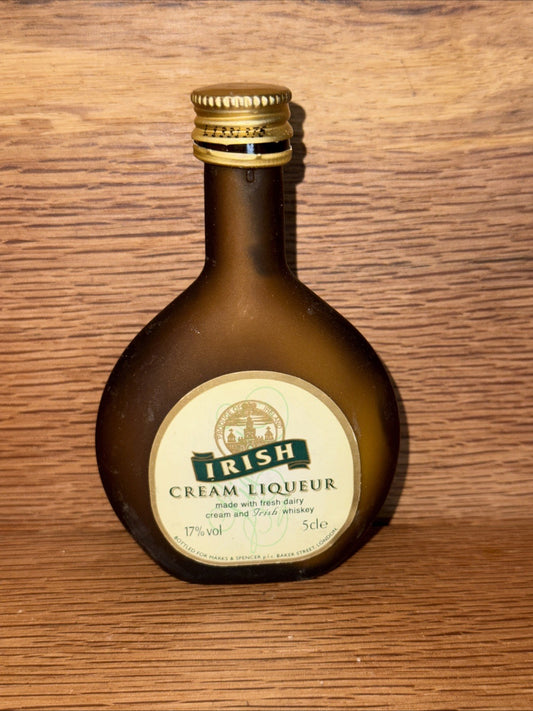 Irish Cream Liqueur Miniature ( Empty)