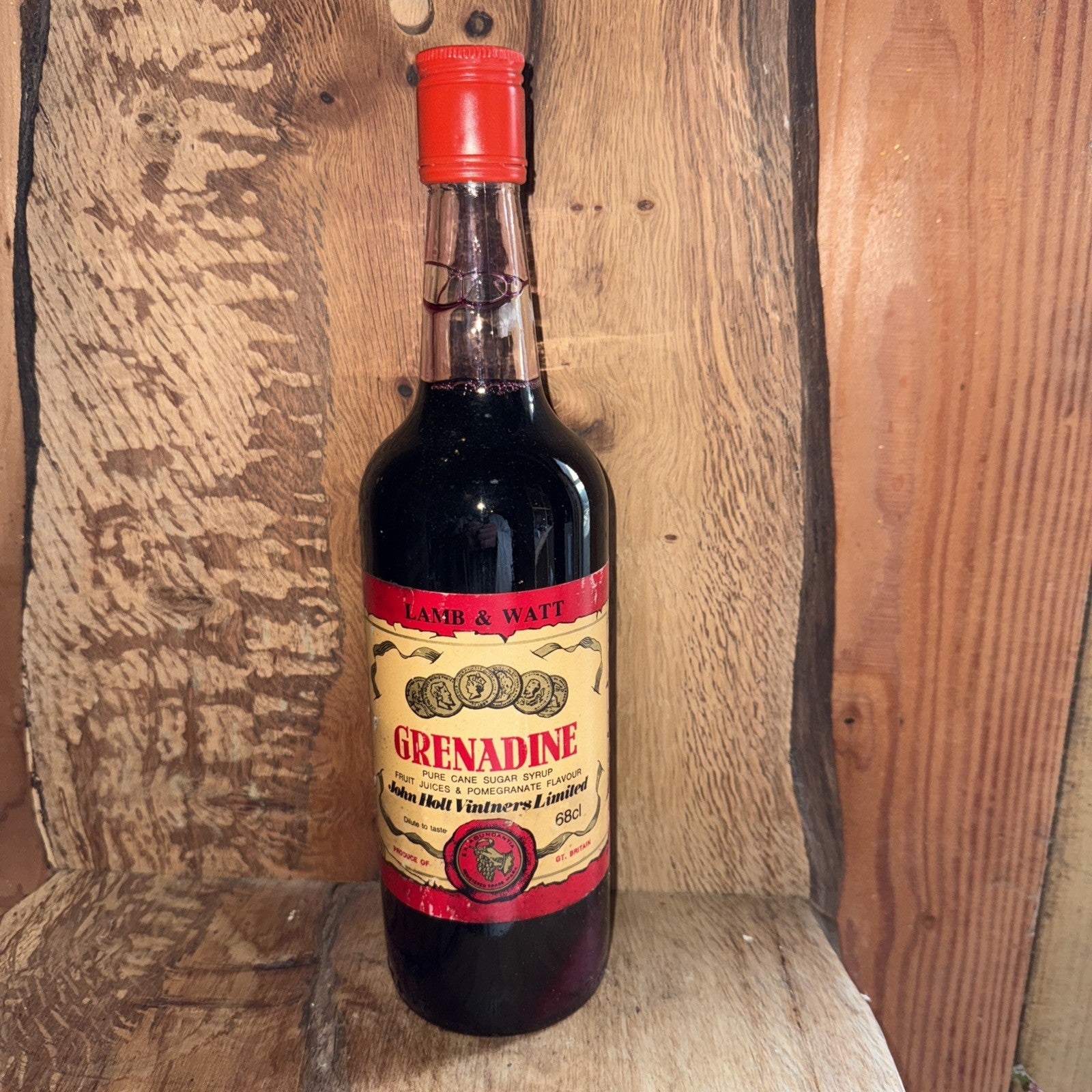 Lamb And Watt Grenedine 1970s bottled