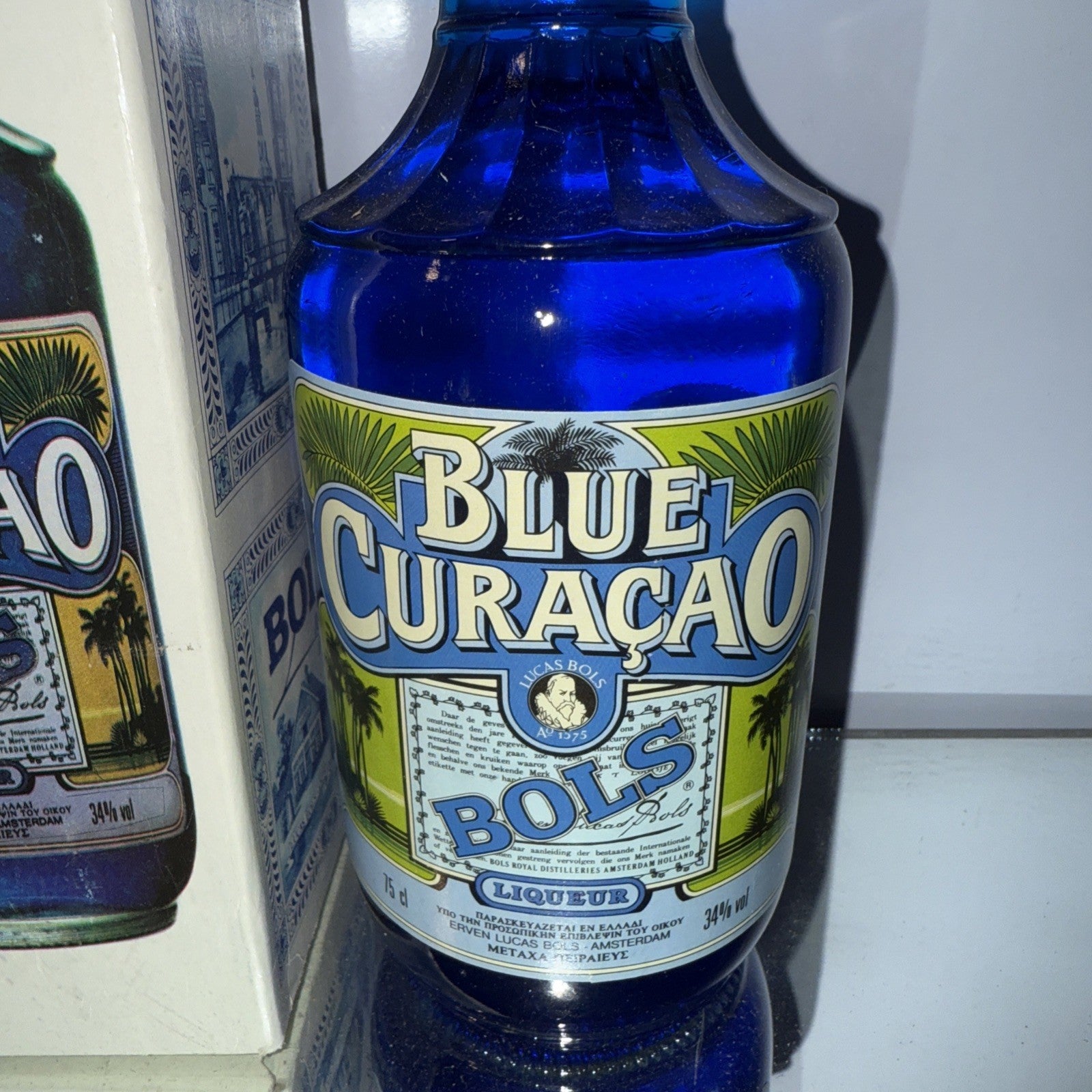 1980s Bols Blue Curaçao Boxed Pristine