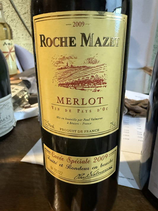 2009 Roche Mazet Merlot Vin de Pays d’Oc French Red