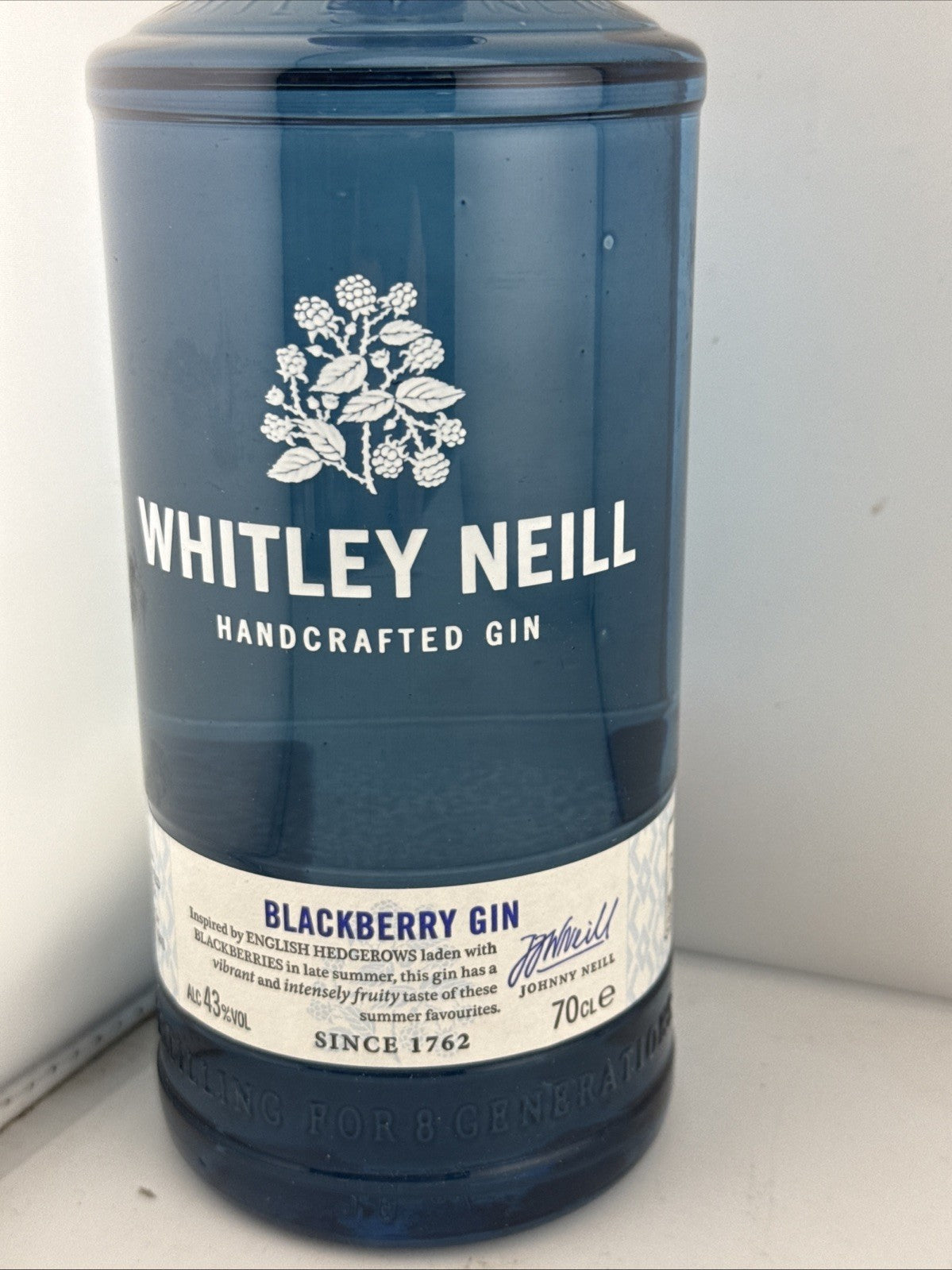Whitley Neill Blackberry Gin 70cl 43% Handcrafted Gin Sealed