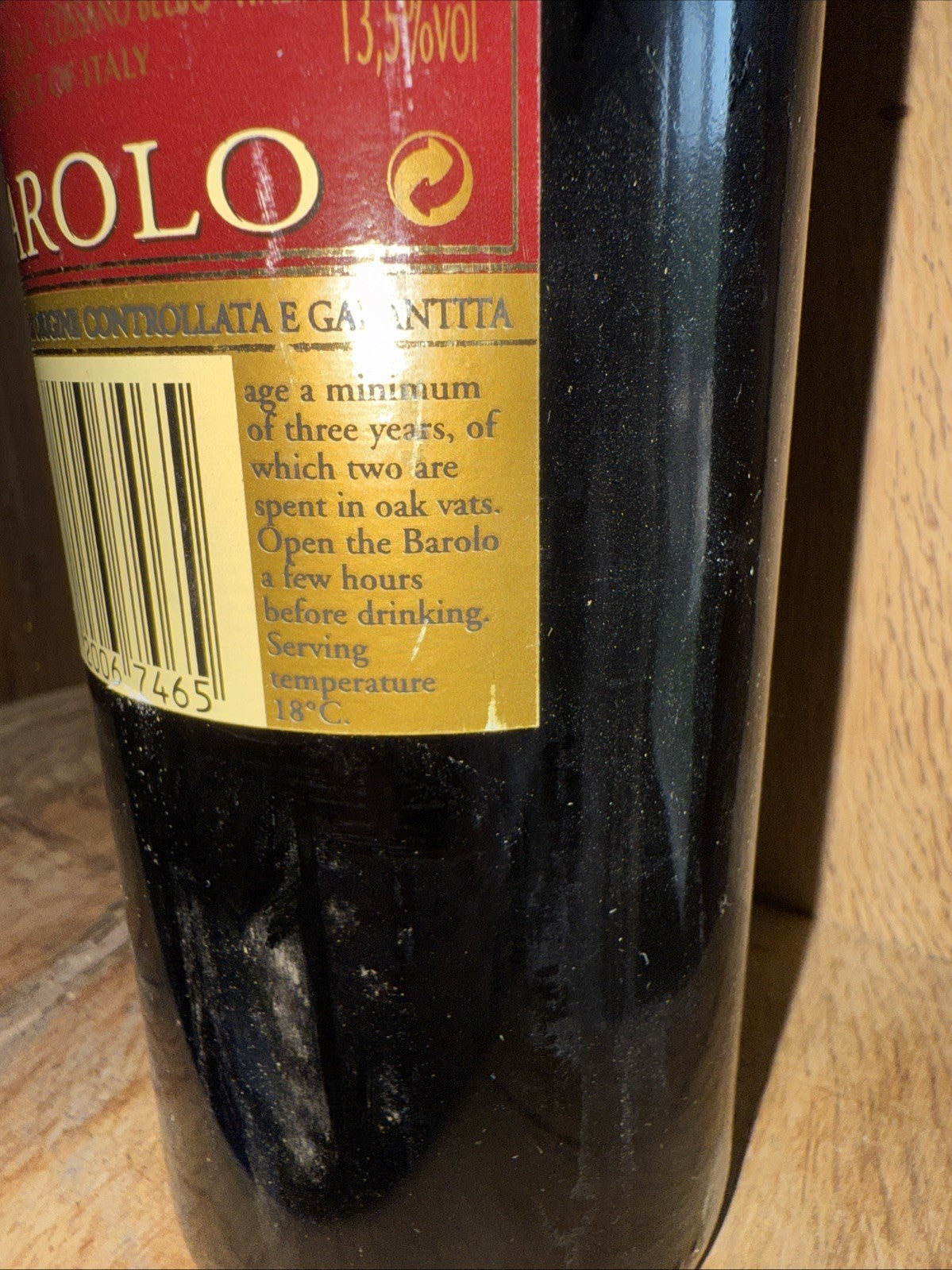 Cossano Belbo Barolo 2000