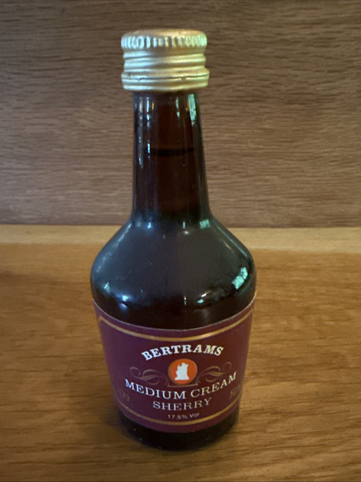Bertram's Medium Sherry Miniature full 1990s