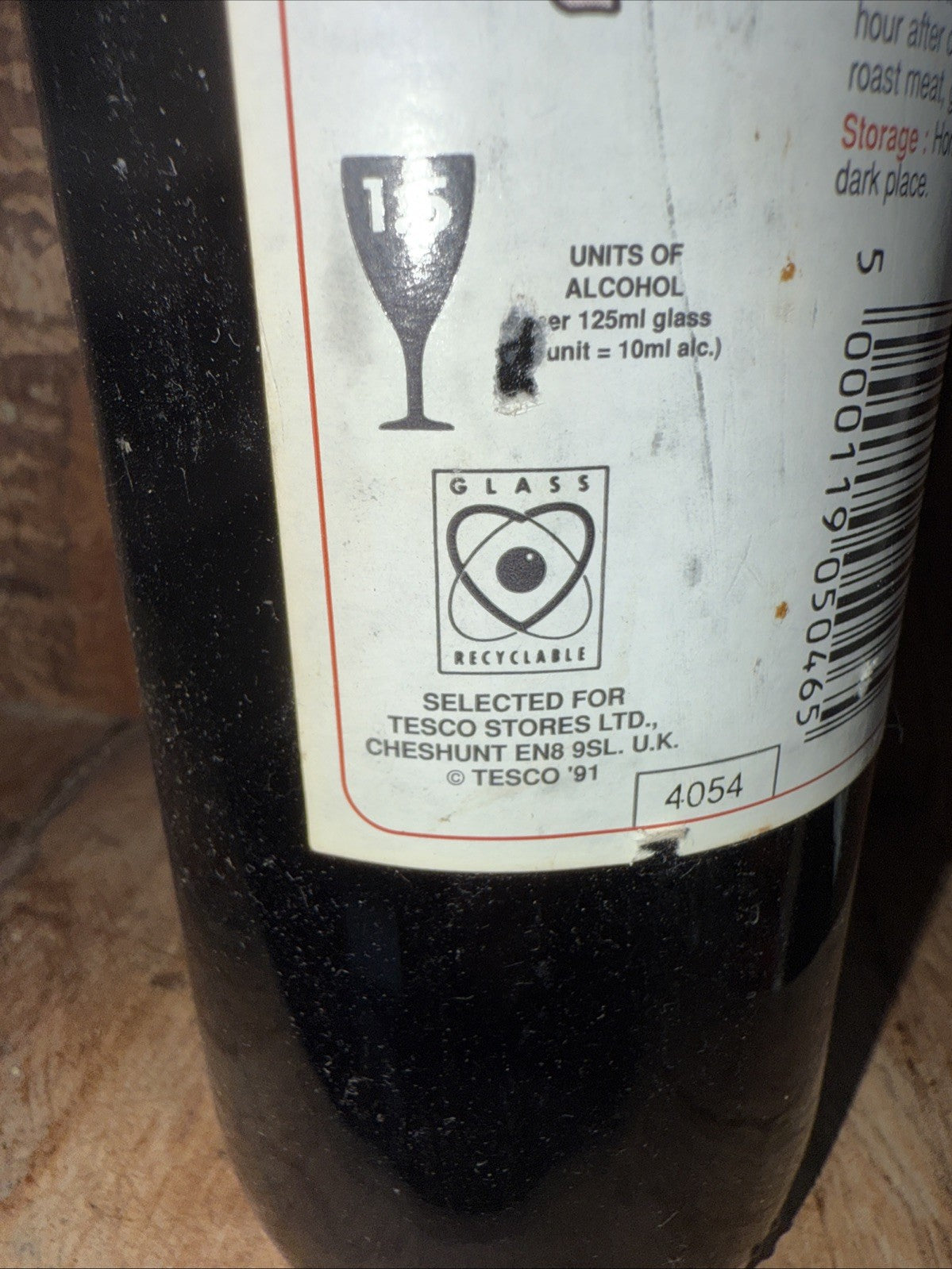 St Emilion 1991 ( Tesco)