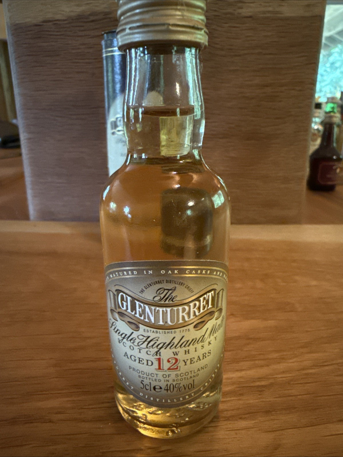 Glenturret 12 Yo Single malt Miniature