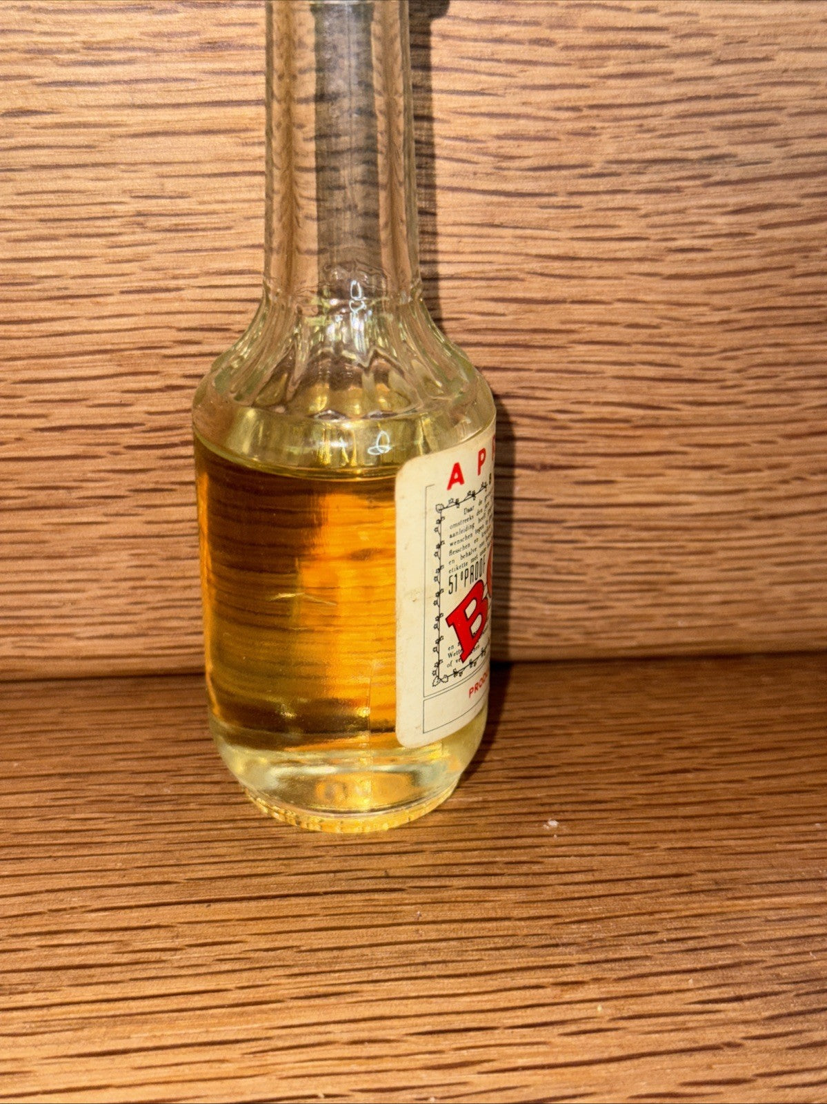 Bols Apricot  Brandy Miniature 1970s