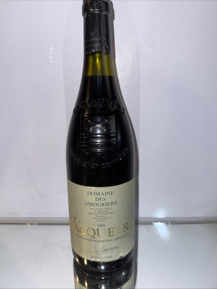 Domaine des Amouriers Vacqueyras 1999 French Red