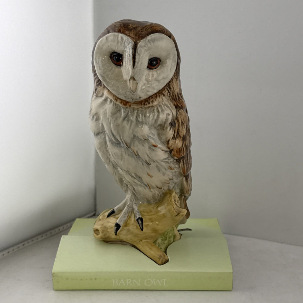 Whyte & Mackay Barn Owl Whisky Decanter Full Royal Doulton Boxed
