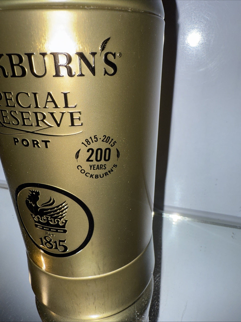 Cockburns Special reserve Port bottled For Bi Centenary 2015 Good Condition