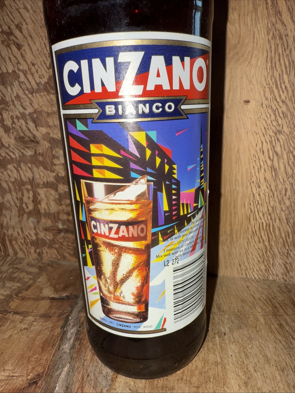 Cinzano Vermouth The Bianco 1980s bottled Full Good Condition