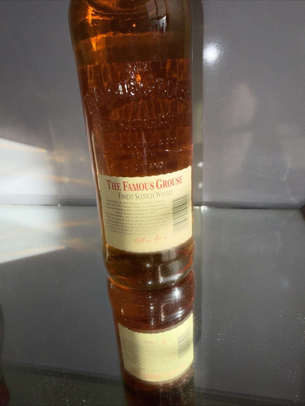 Famous Grouse Finest Scotch Whisky 1L Bottled Late 1990s