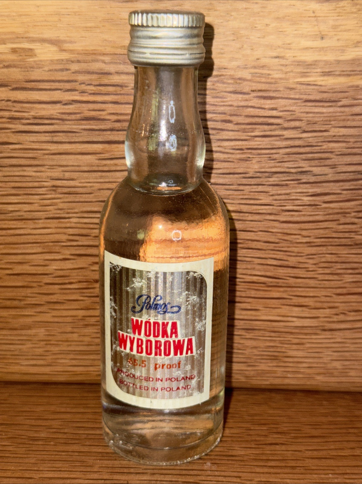 1960s  Wyborowa Vodka Miniature