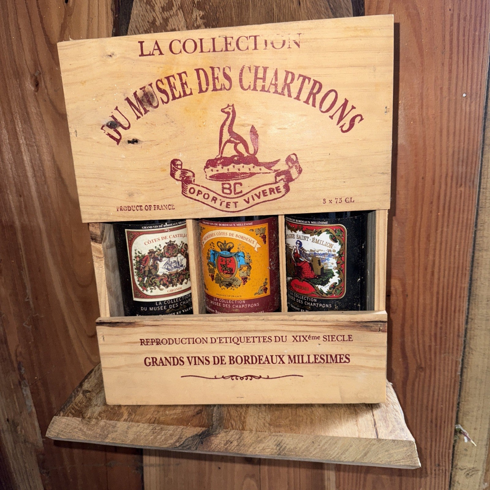 Grands Vin de Bordeaux Selection 3x 75cl bottles 2016