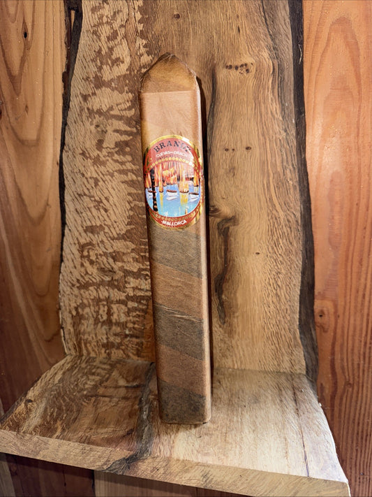 Mallorcan Cueva Del Drac Brandy in Cigar Like Bottle 440 cc 37% ABV