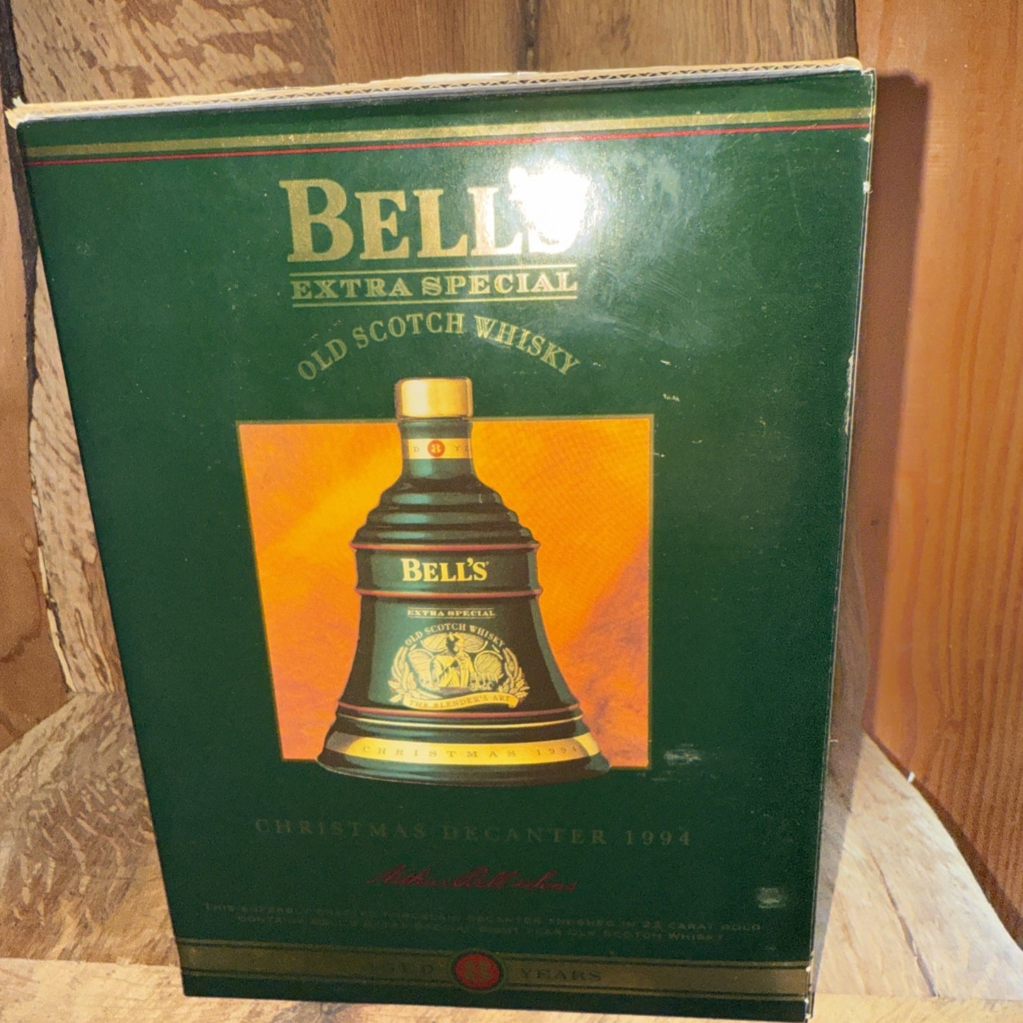 Bells Whisky 75cl Bottled Chrismas 1994 full Boxed mint condition