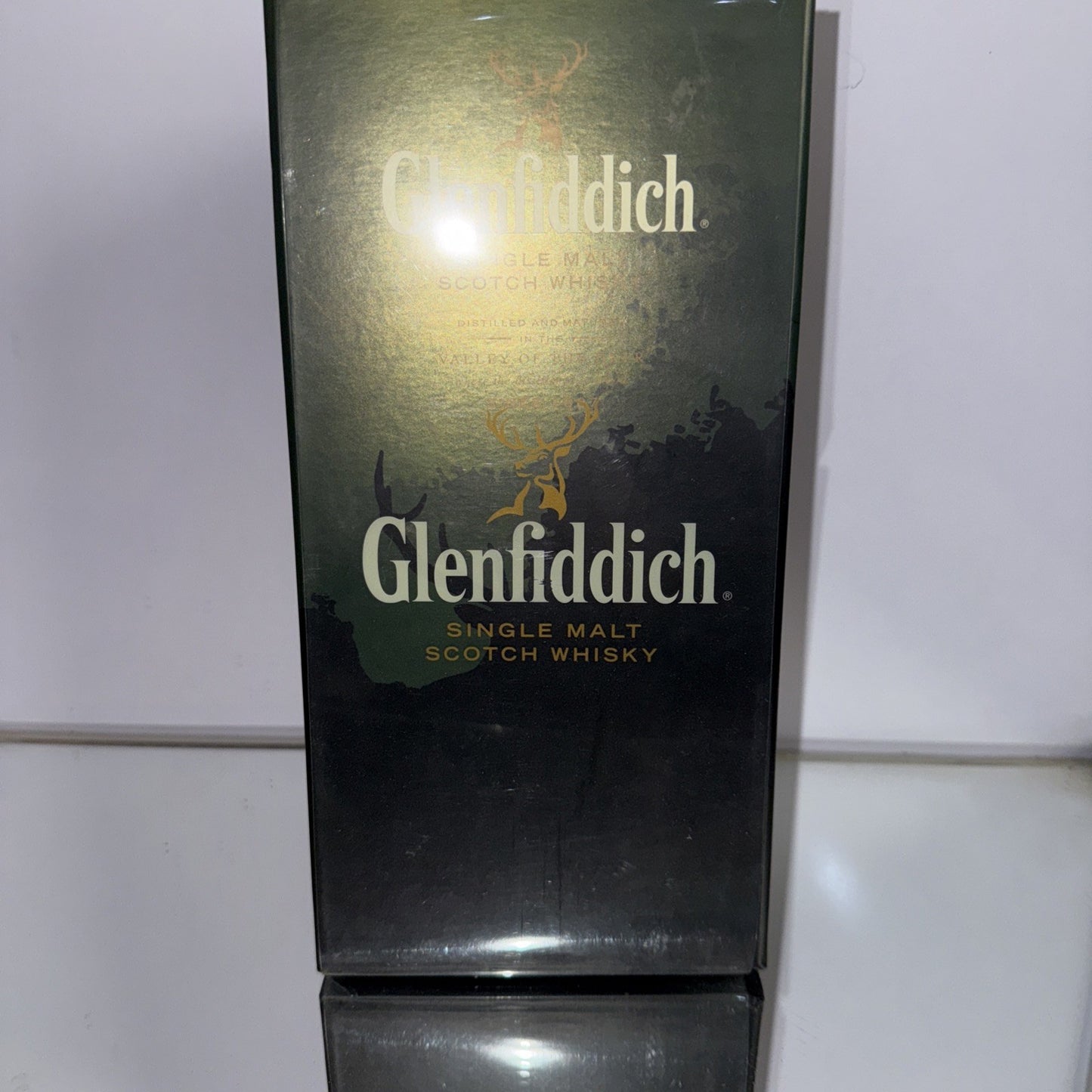 Glenfiddich 12, 15 , Year Old Single malt Miniatures With Glass  Boxed Gift Set