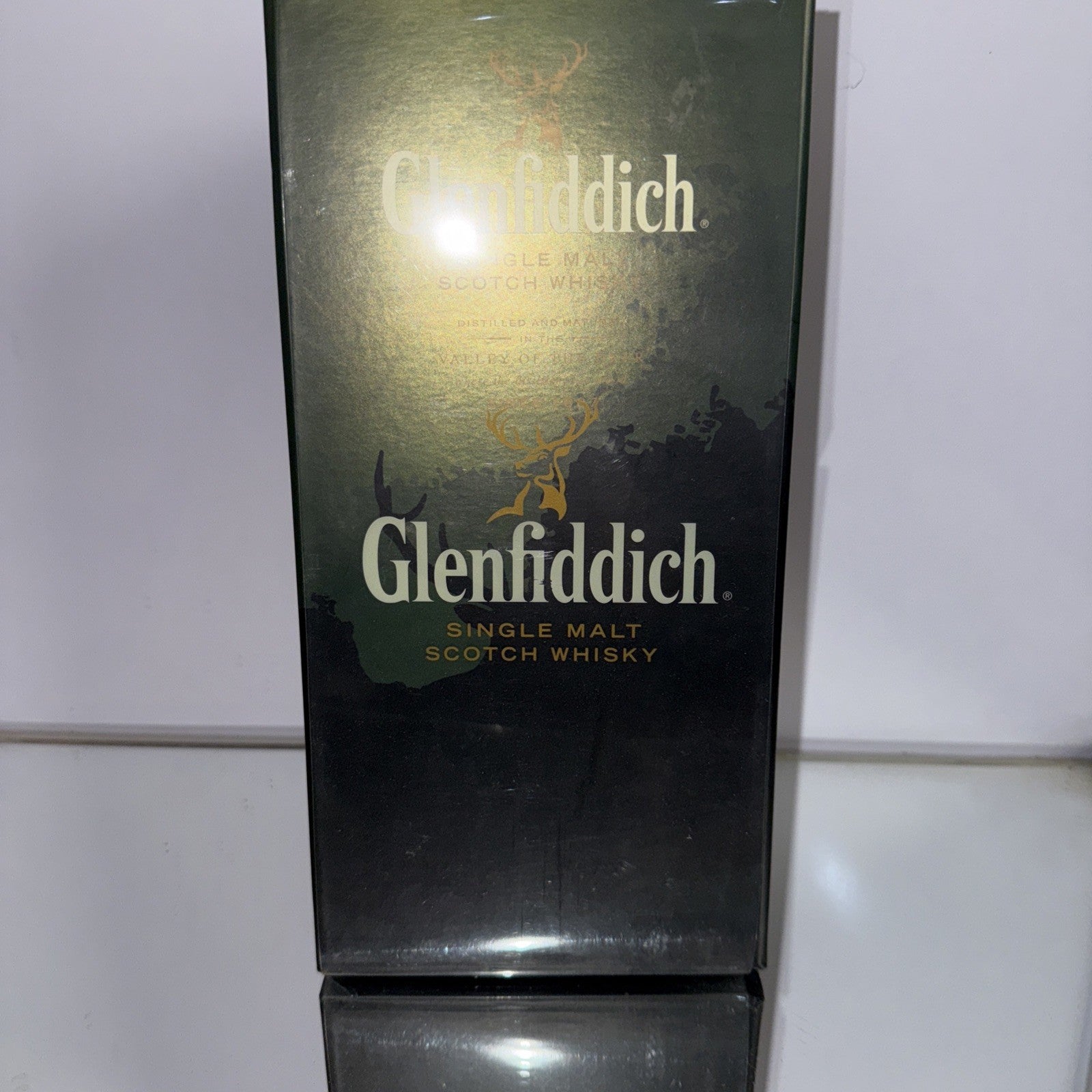 Glenfiddich 12, 15 , Year Old Single malt Miniatures With Glass  Boxed Gift Set