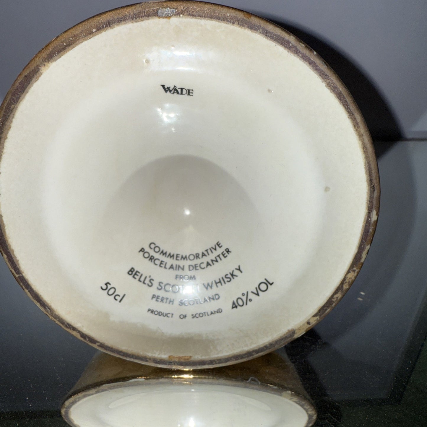 Full decanter of Bells Whisky 50cl Bottled 1984 royal vintage matured