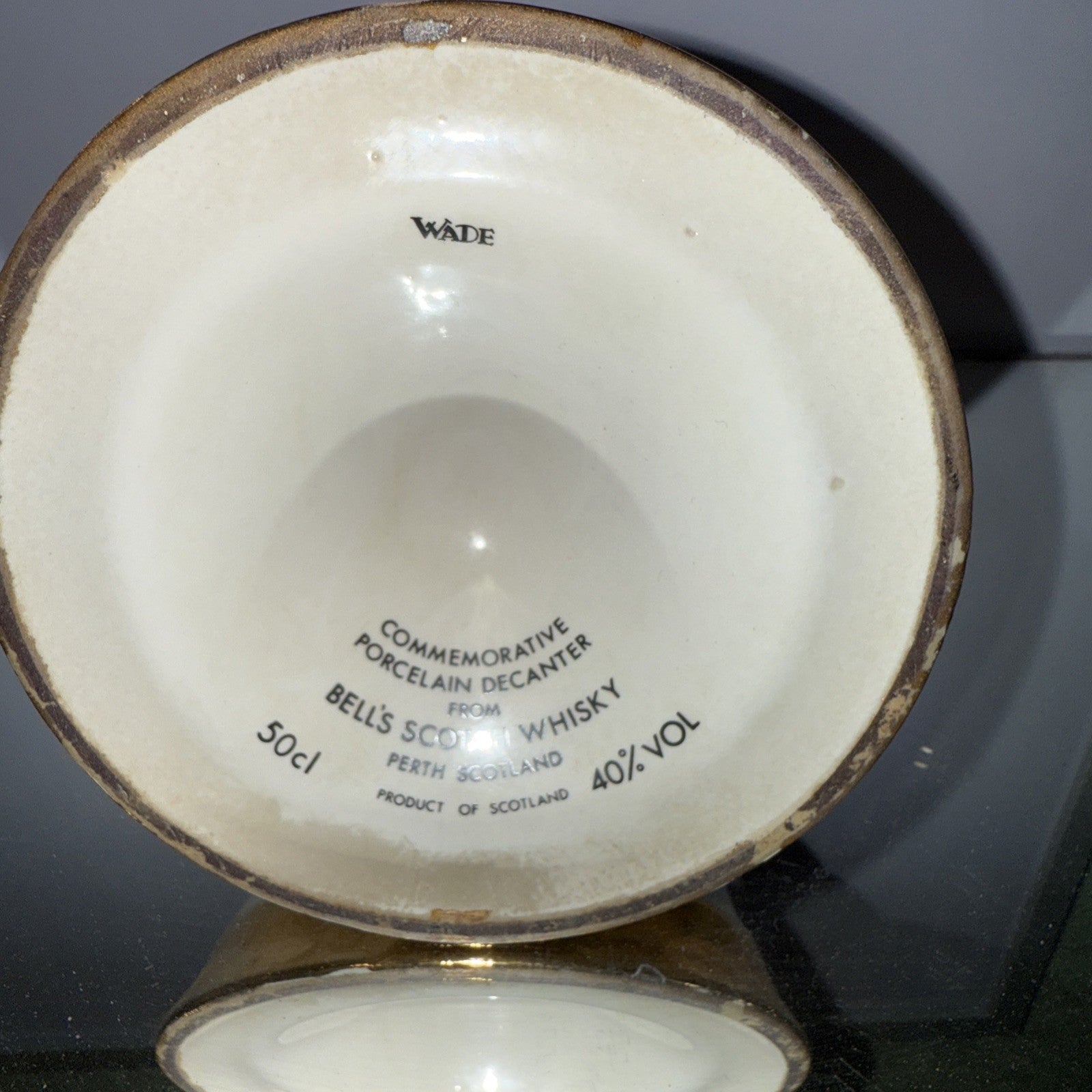 Full decanter of Bells Whisky 50cl Bottled 1984 royal vintage matured