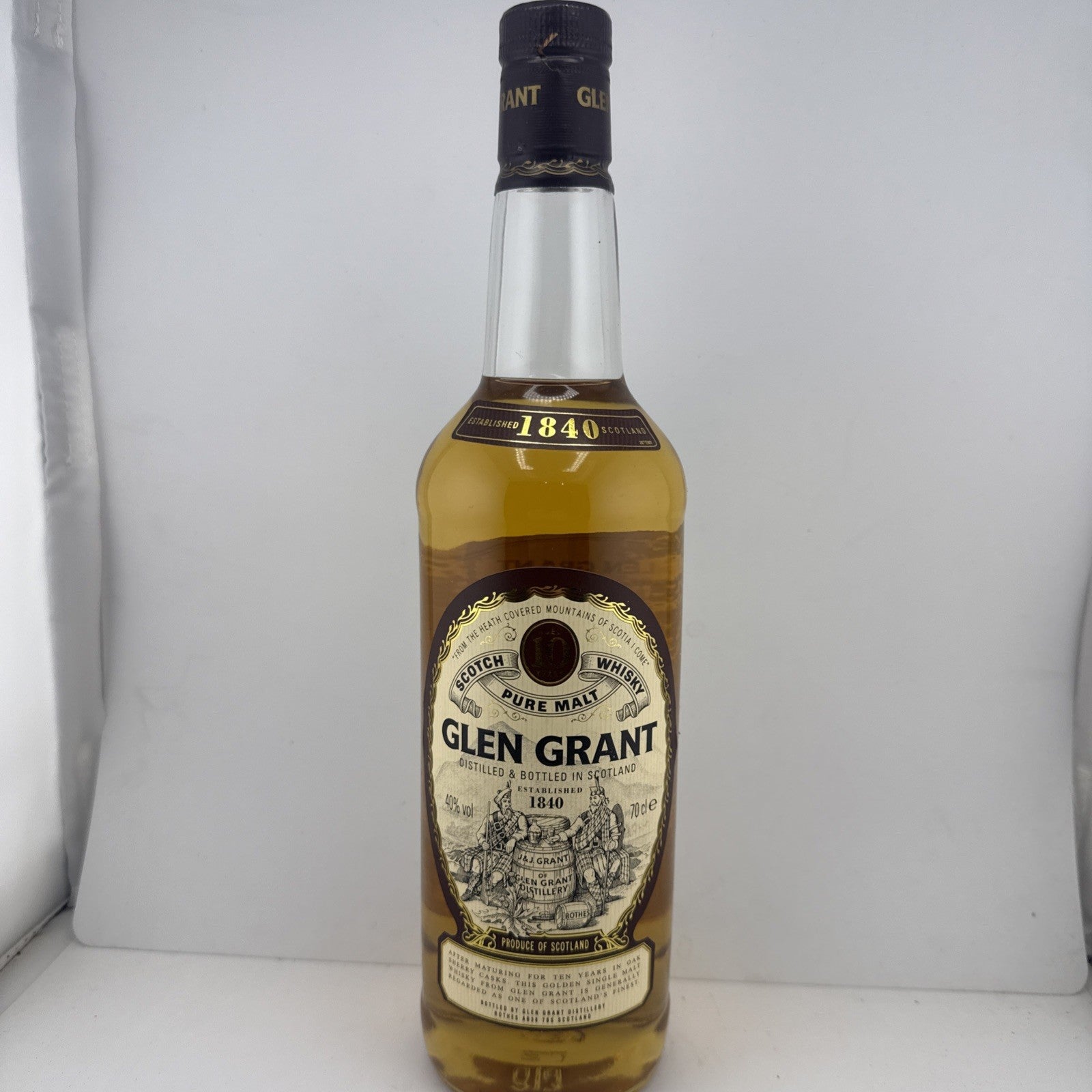 Glen Grant 10yo Pure Malt; 70cl bottling dating to the late 1990s or early 2000s