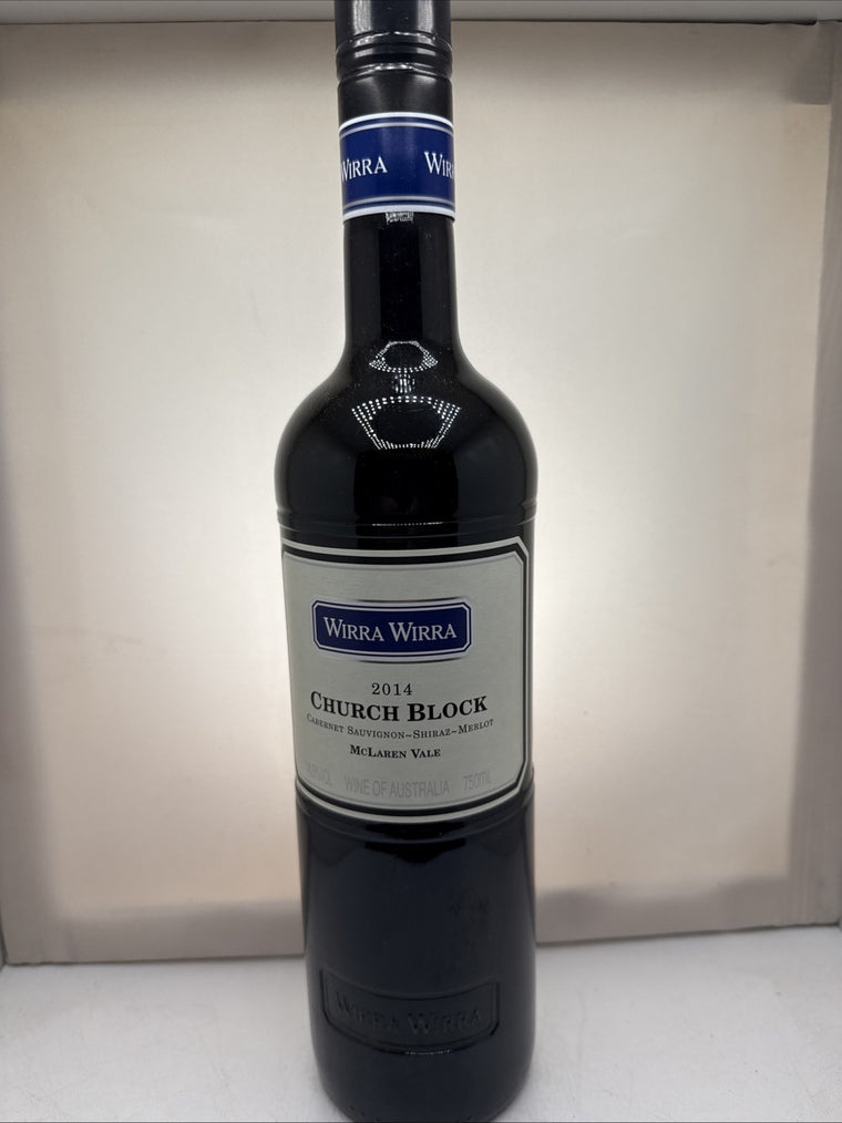 Wirra Wirra Church Block 2014 McLaren Vale 12yo Australian Red Wine